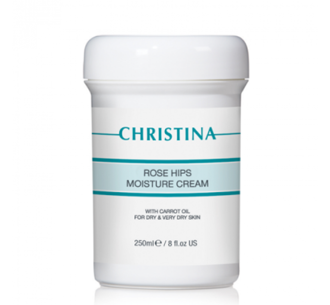 Christina Rose Hips Moisture Cream with Carrot Oil увлажняющий крем с маслом шиповника и морковным маслом для сухой кожи